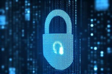 Secure encrypted financial data visualization